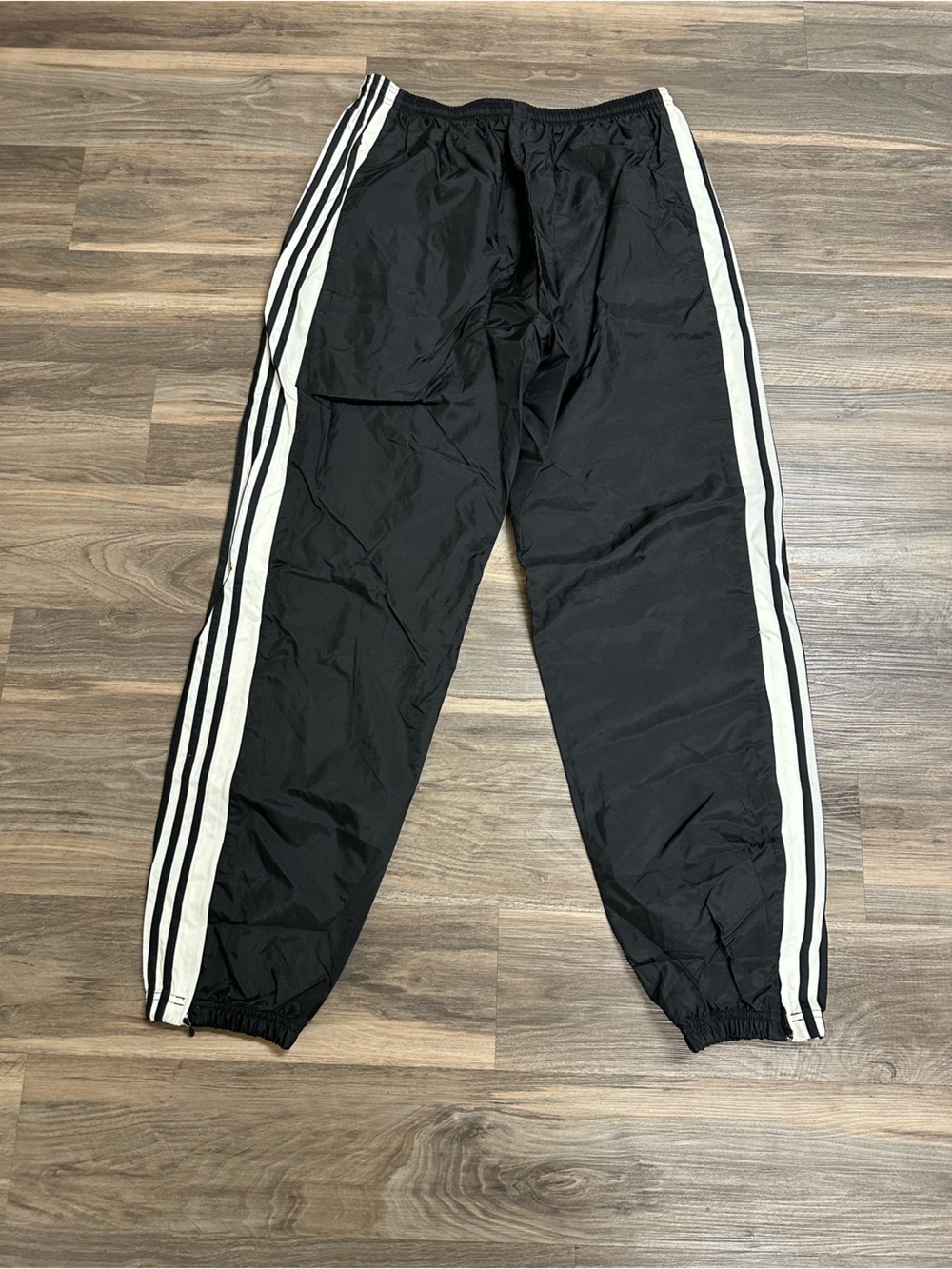 Vintage adidas Black White Striped Track Pants - Picture 8 of 8